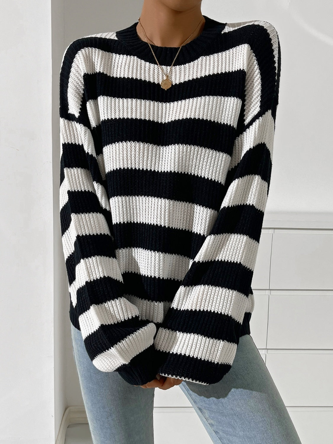 Klassisch gestaltete Pullover