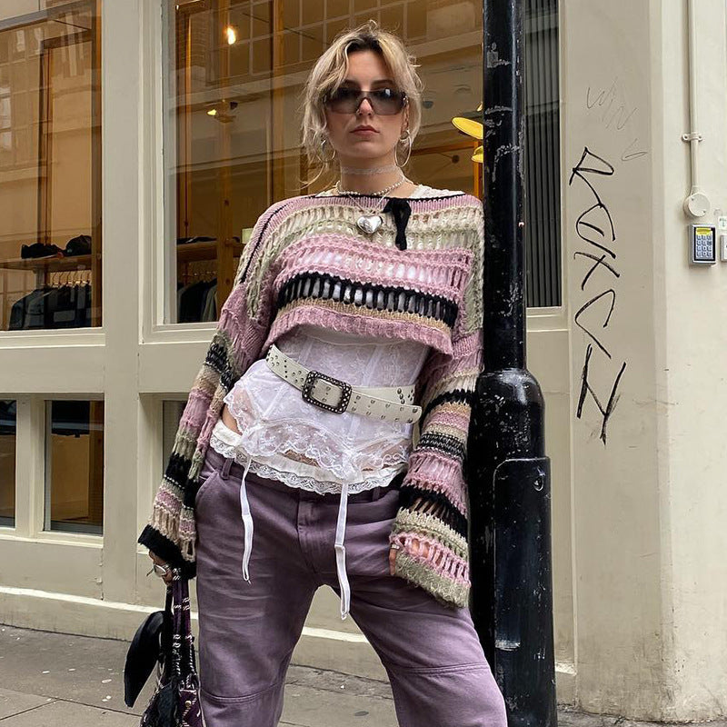 Zeitloser Vintage-Stil Pullover