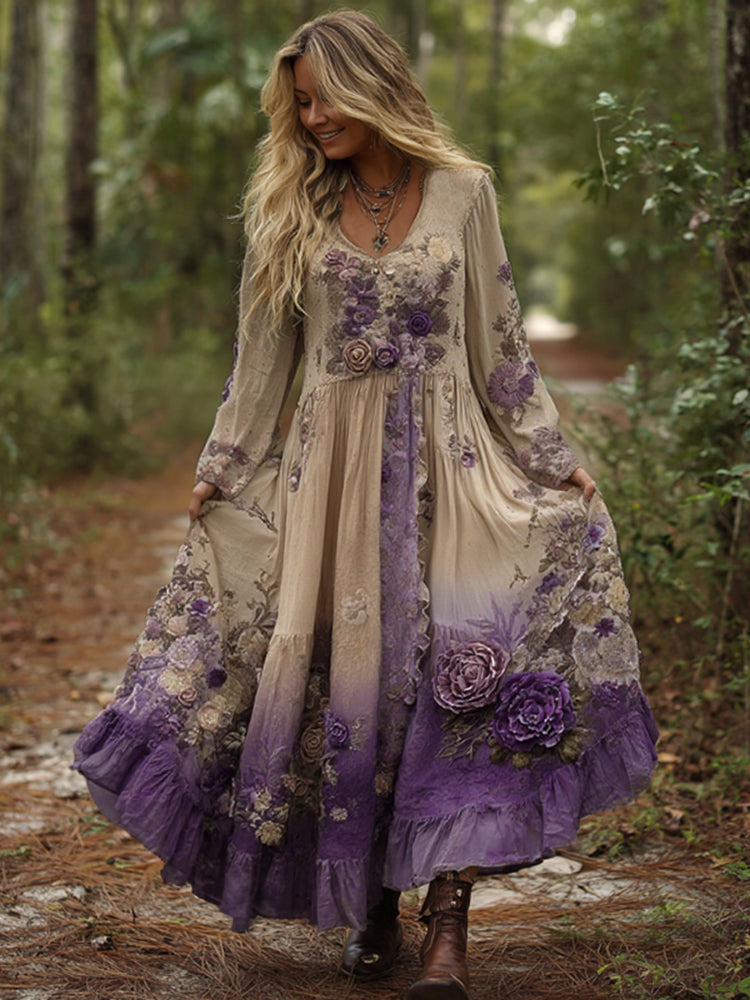 Klassische Vintage Kleid