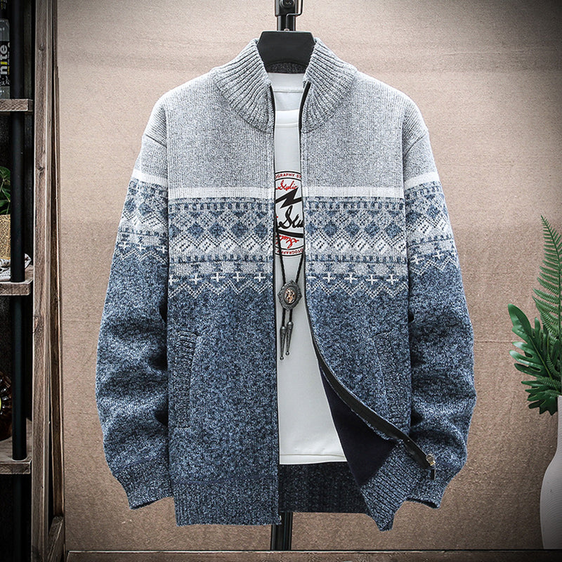 Zeitloser Vintage-Stil Strickjacke