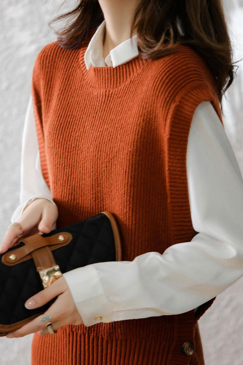 Zeitloser Vintage-Stil Pullover