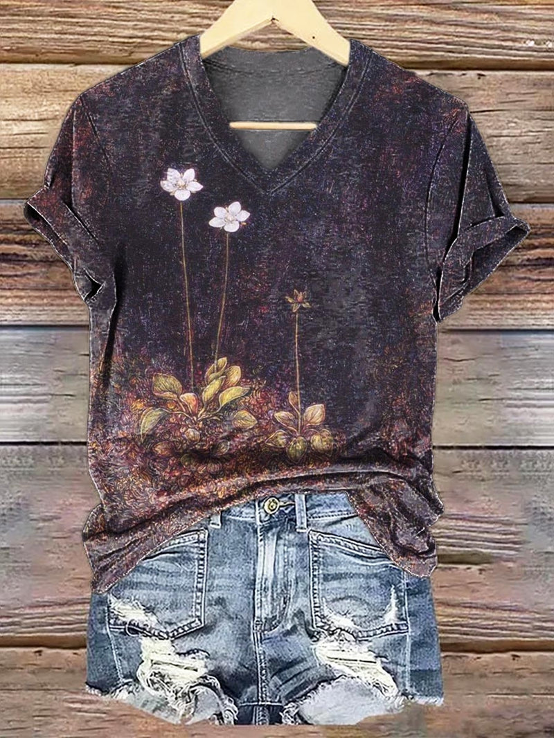 Anmutig gestaltete T-Shirt