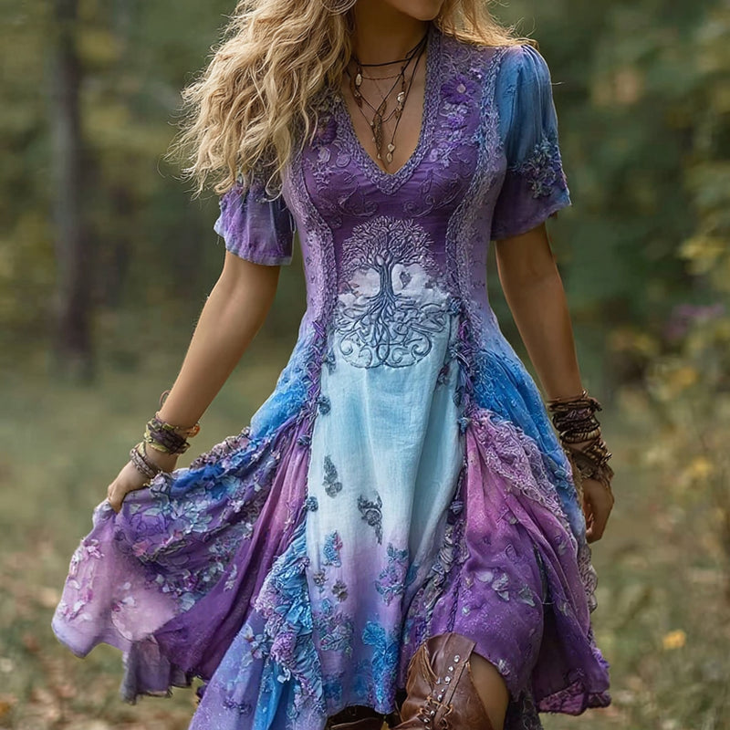 Durchdacht gestaltete Kleid