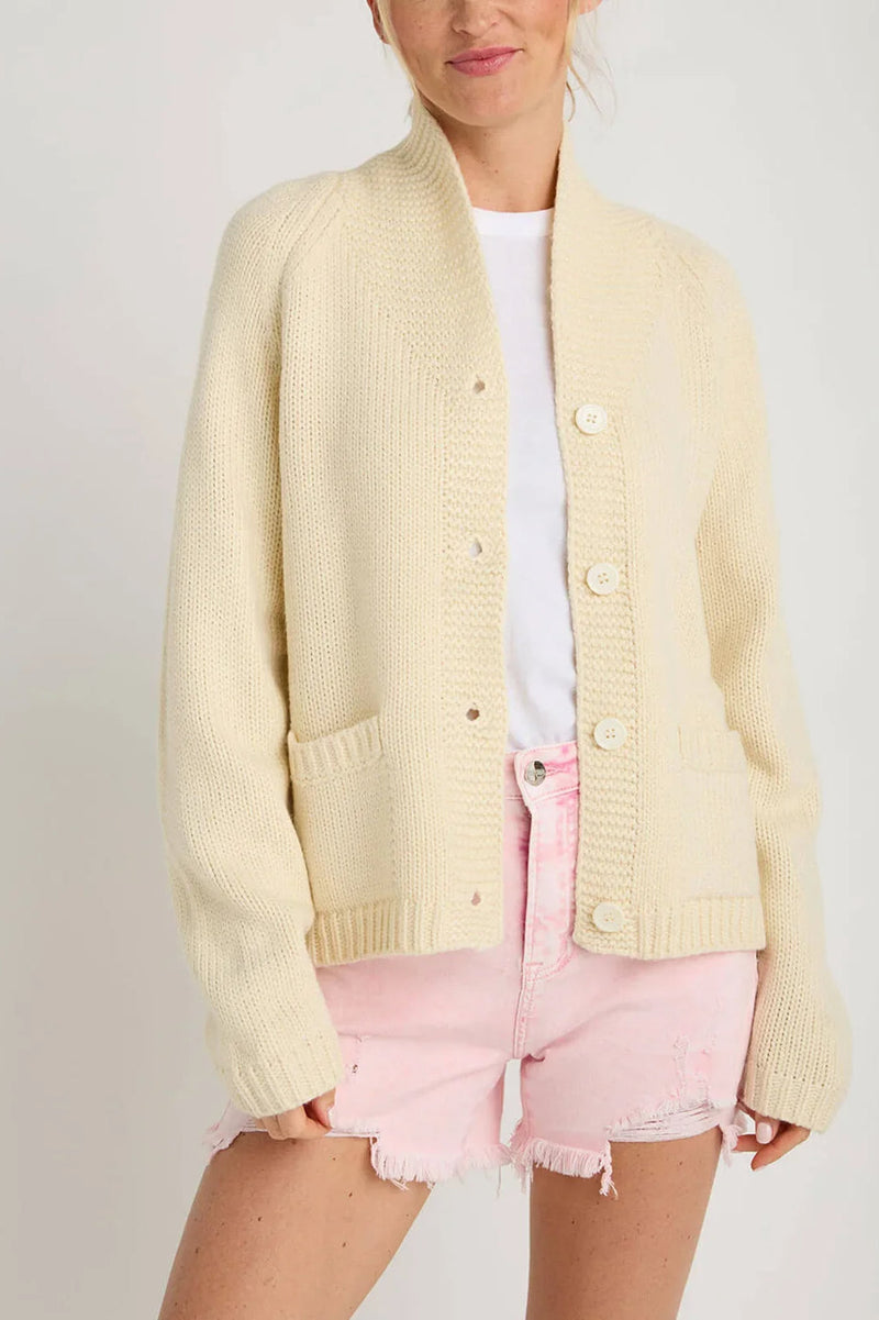 Vintage-inspirierte Strickjacke