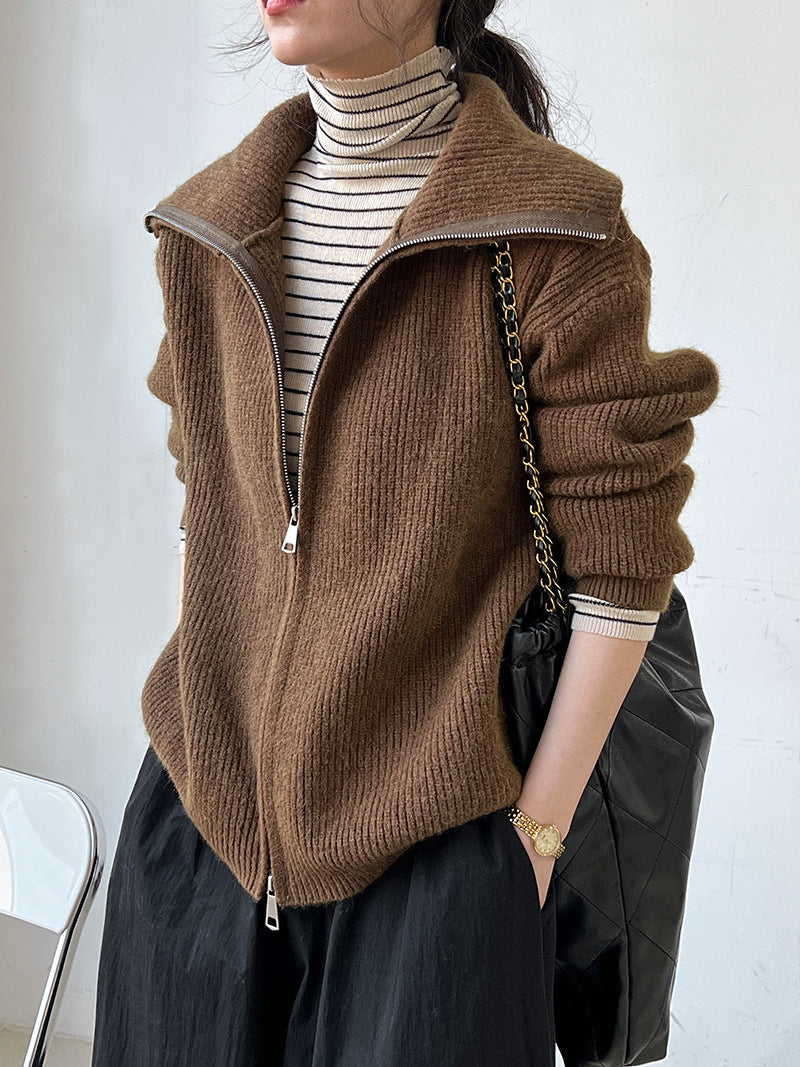 Zeitloser Vintage-Stil Pullover