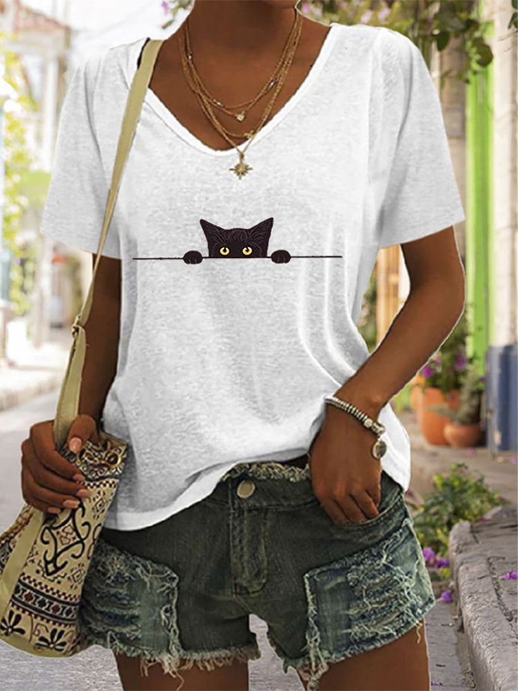 Zeitloser Vintage-Stil T-Shirt