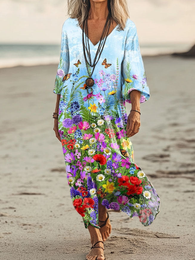 Wunderschön gefertigte Kleid