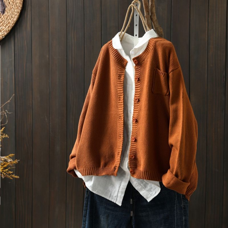 Klassische Vintage Strickjacke