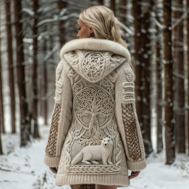 Klassisch gestaltete Strickjacke