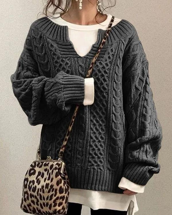Durchdacht gestaltete Pullover