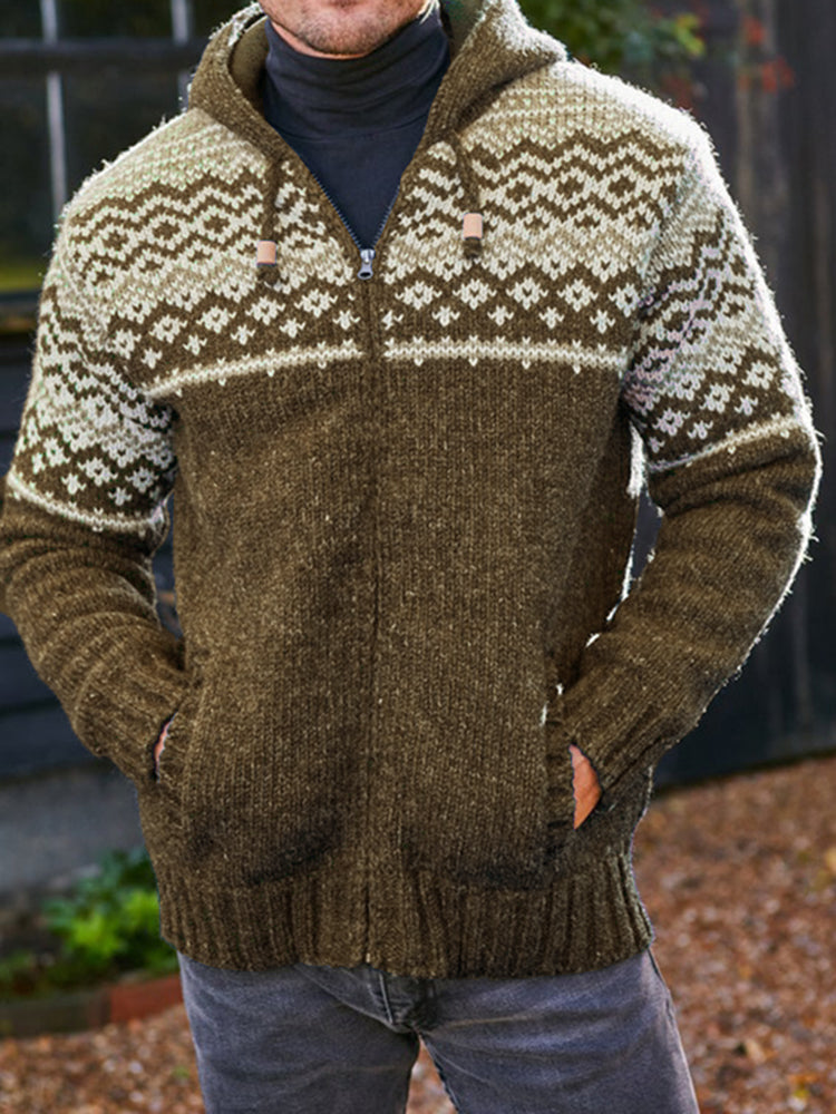 Anmutig gestaltete Strickjacke