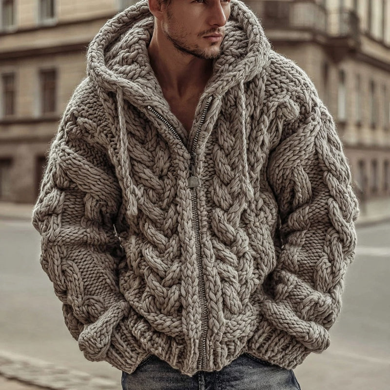 Elegant gestaltete Strickjacke