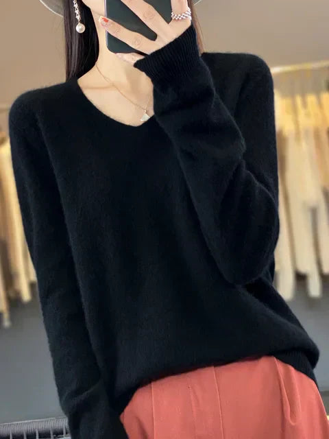 Zeitloser Vintage-Stil Pullover