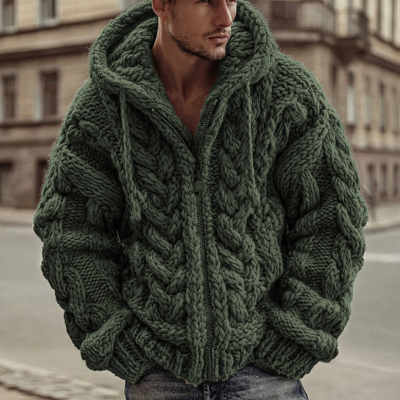 Elegant gestaltete Strickjacke