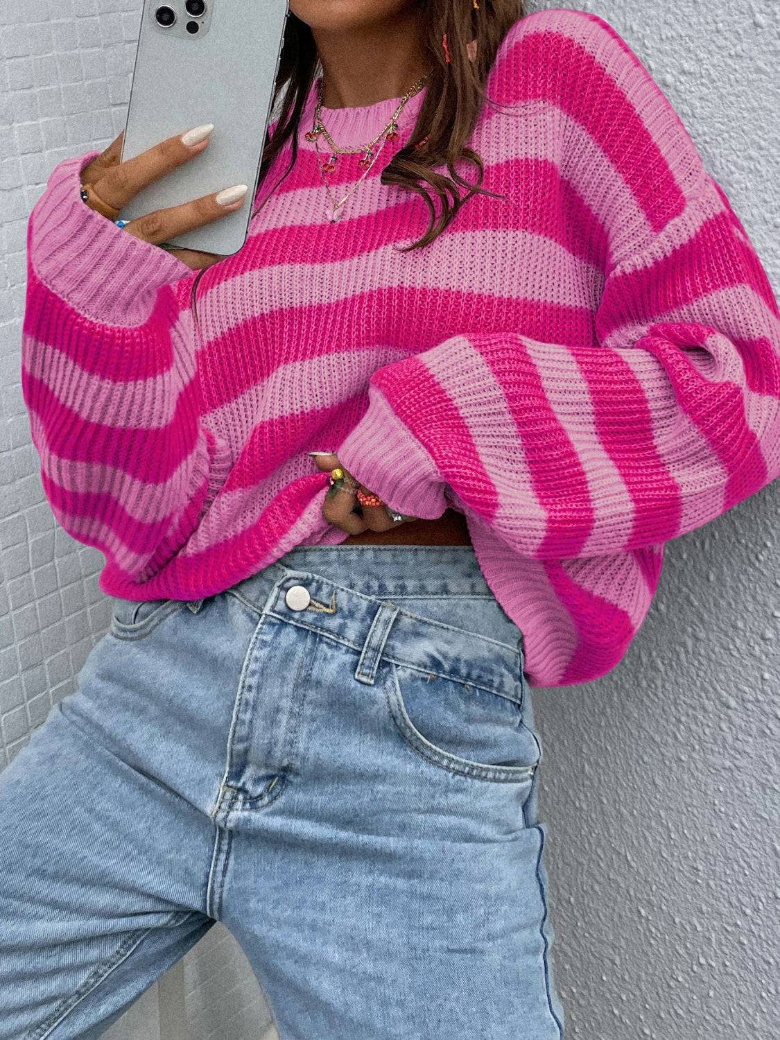 Klassisch gestaltete Pullover
