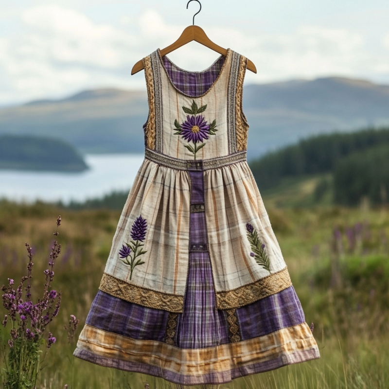Durchdacht gestaltete Kleid