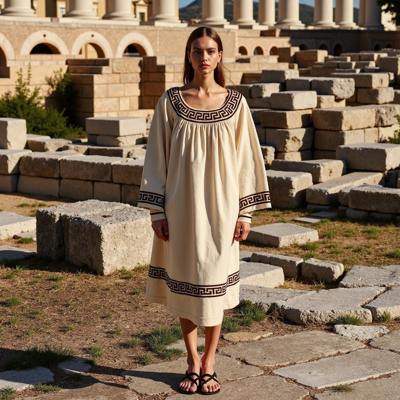 Durchdacht gestaltete Kleid