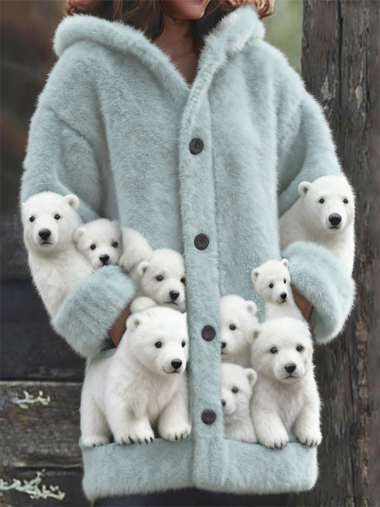 Elegant gestaltete Strickjacke