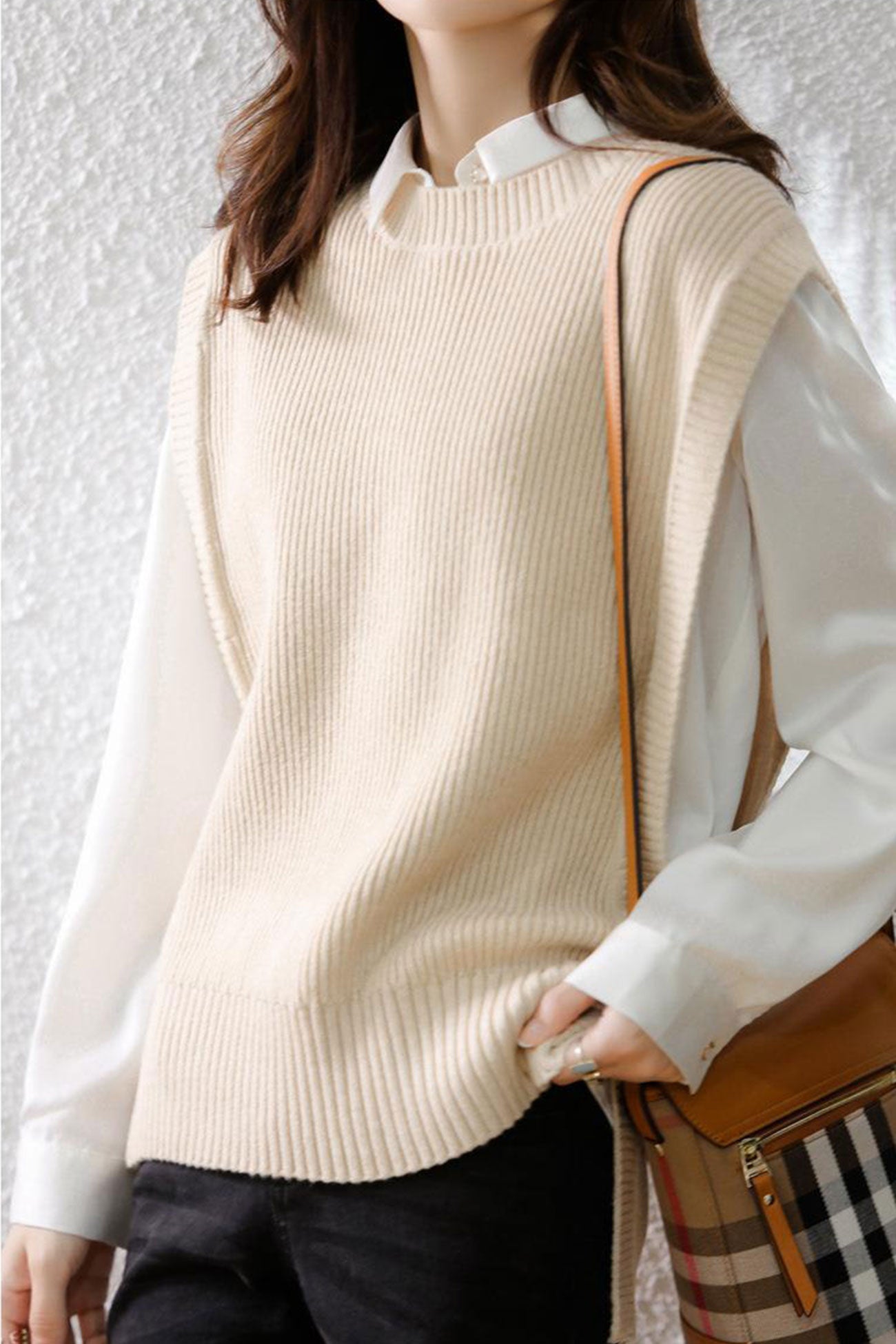 Zeitloser Vintage-Stil Pullover
