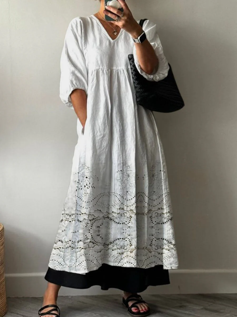 Wunderschön gefertigte Kleid