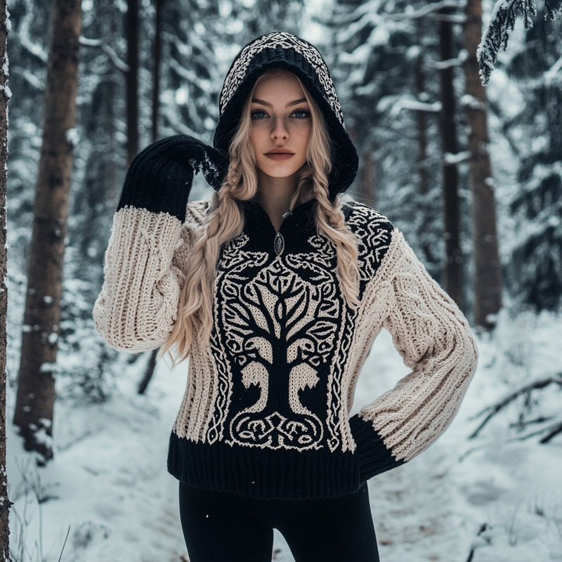 Zeitloser Vintage-Stil Pullover