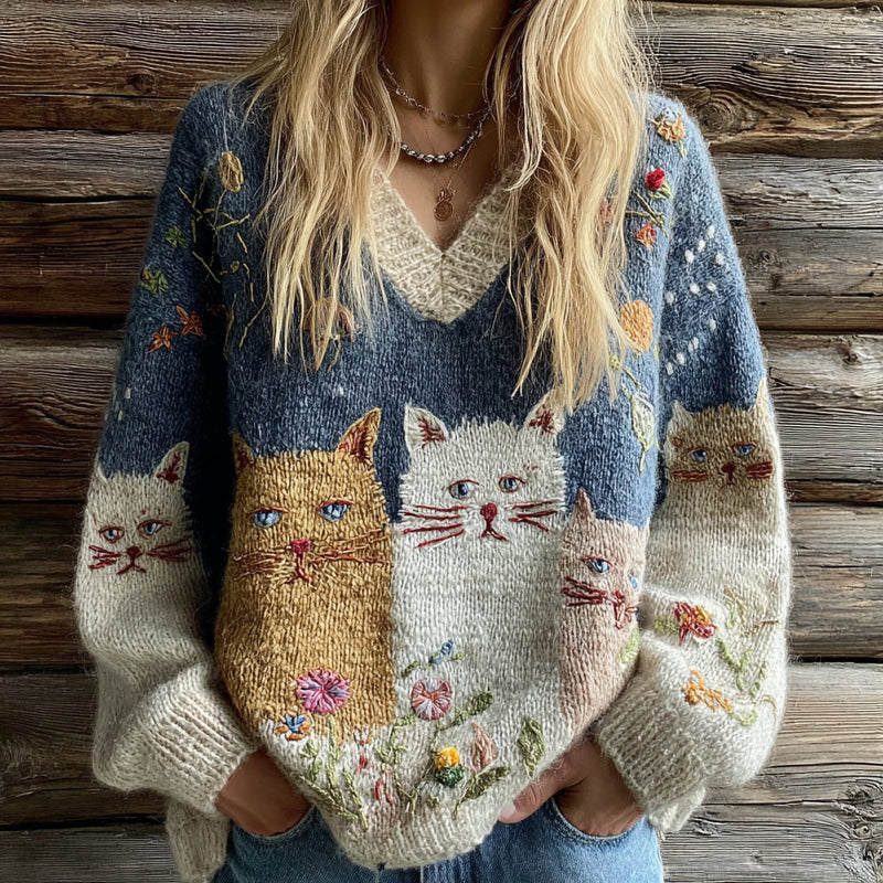 Klassisch gestaltete Pullover