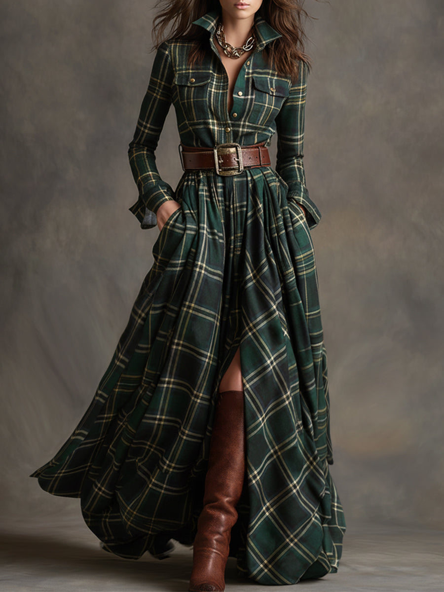 Klassische Vintage Kleid