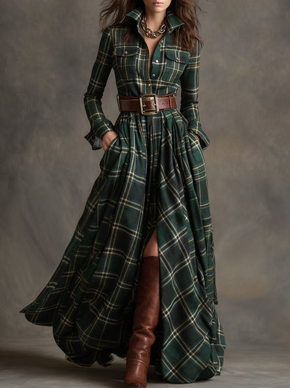 Klassische Vintage Kleid