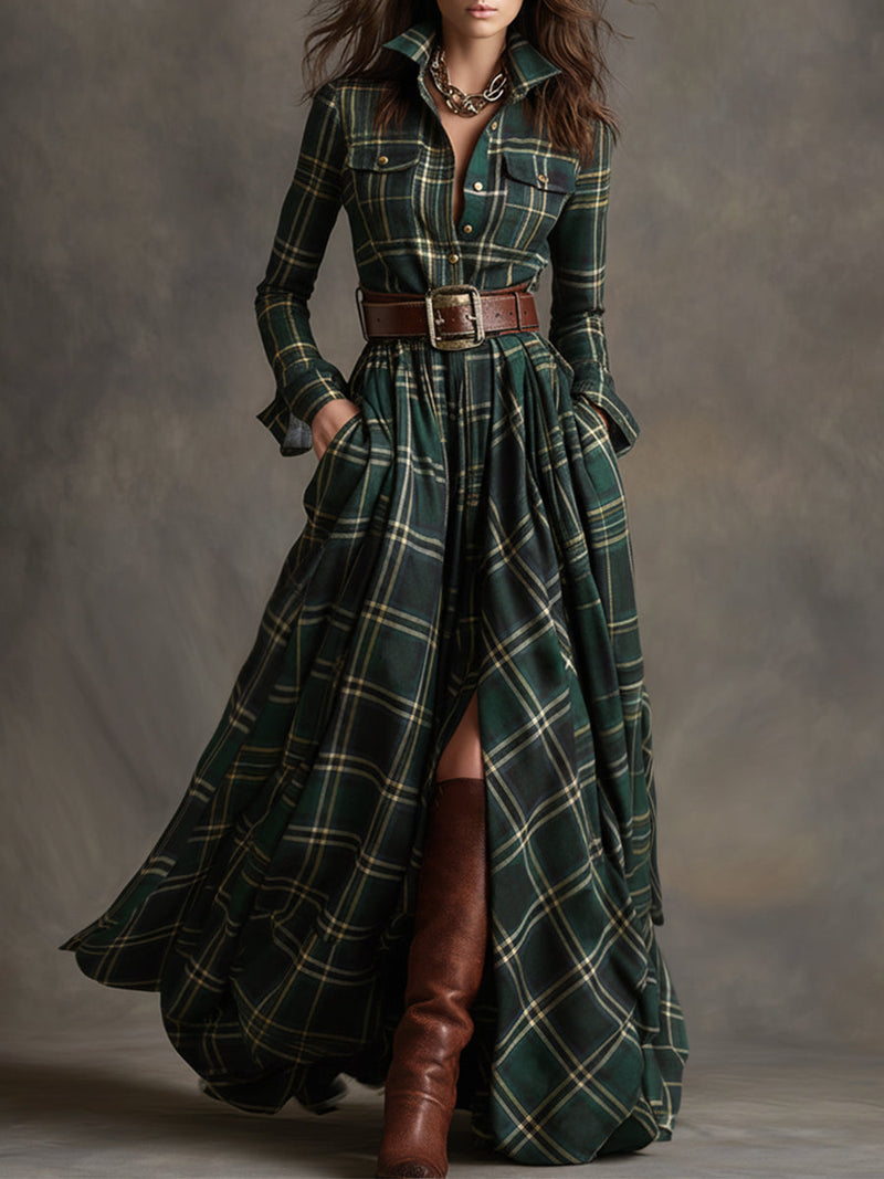 Klassische Vintage Kleid