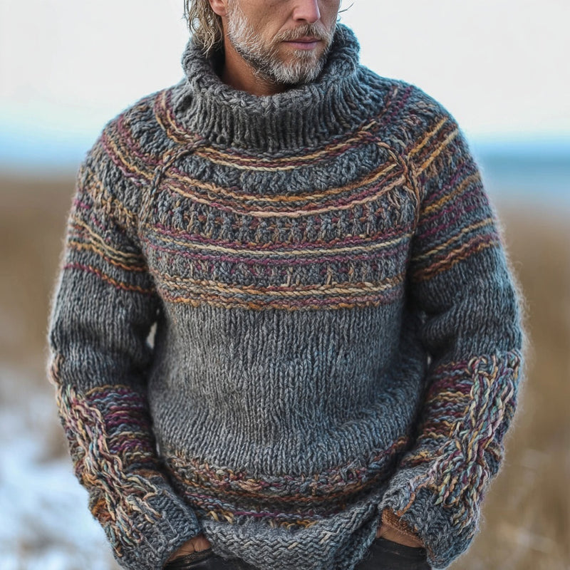 Zeitloser Vintage-Stil Pullover