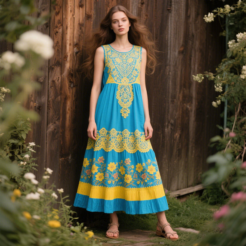 Elegant gestaltete Kleid