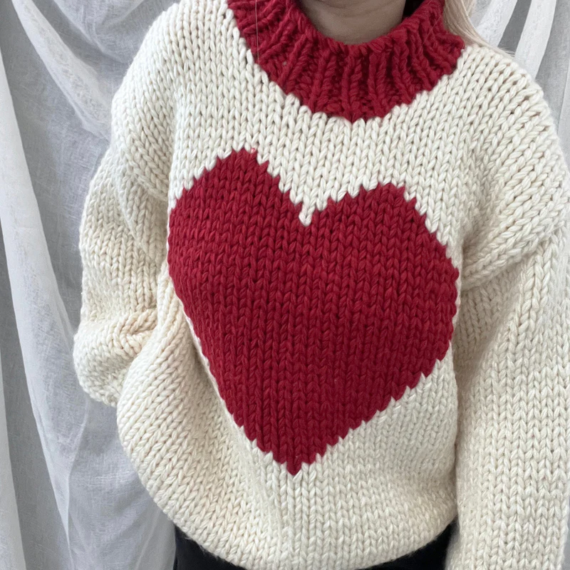 Zeitloser Vintage-Stil Pullover