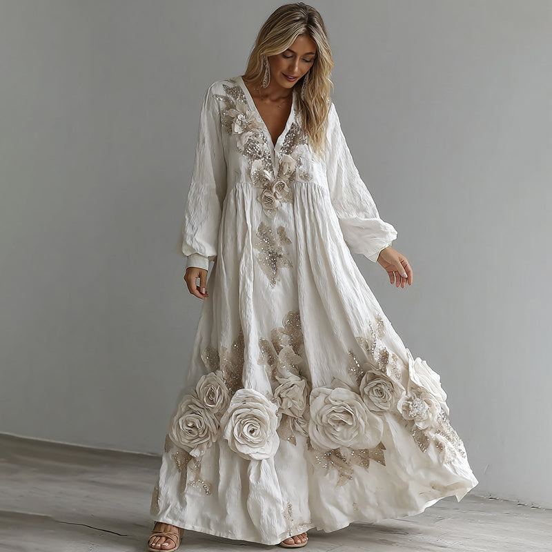 Anmutig gestaltete Kleid