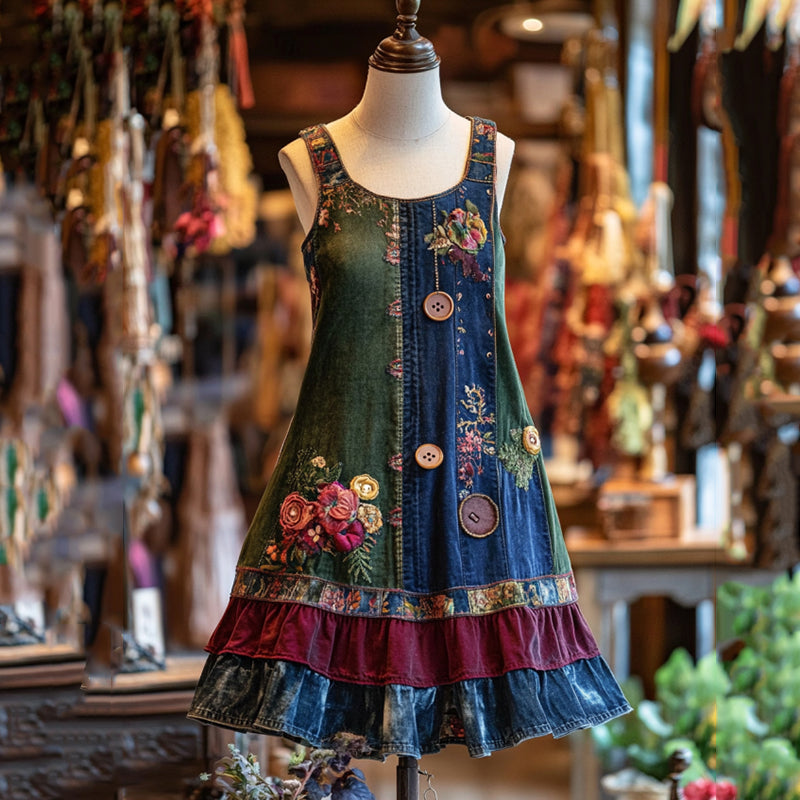 Anmutig gestaltete Kleid