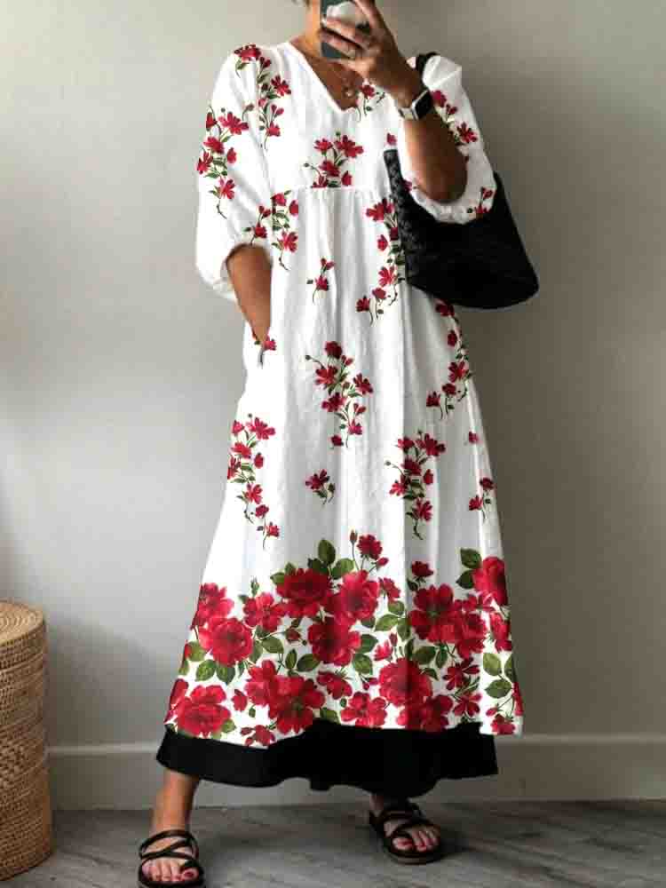 Anmutig gestaltete Kleid