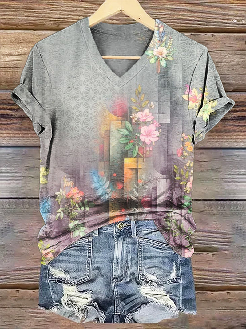 Durchdacht gestaltete T-Shirt