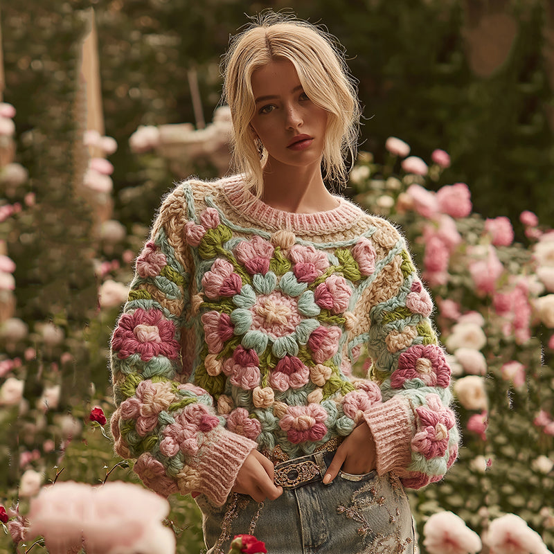 Anmutig designter Pullover