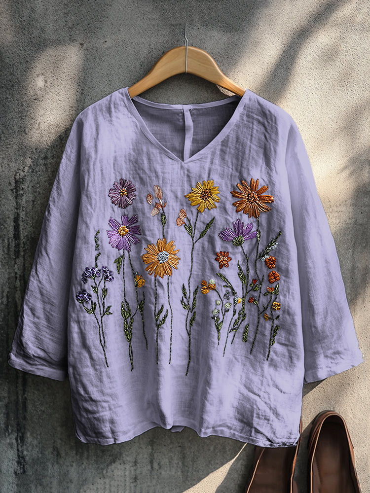 Vintage inspirierte Bluse