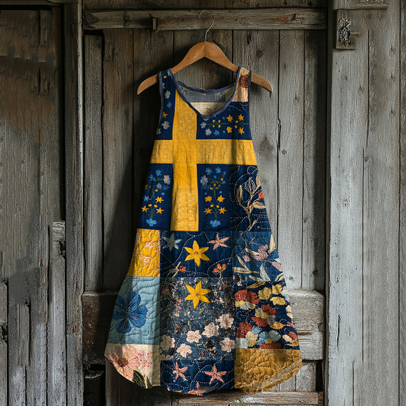Klassisch gestaltete Kleid
