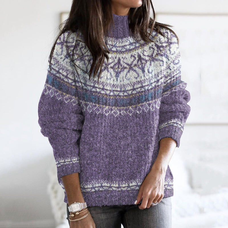 Zeitloser Vintage-Stil Pullover