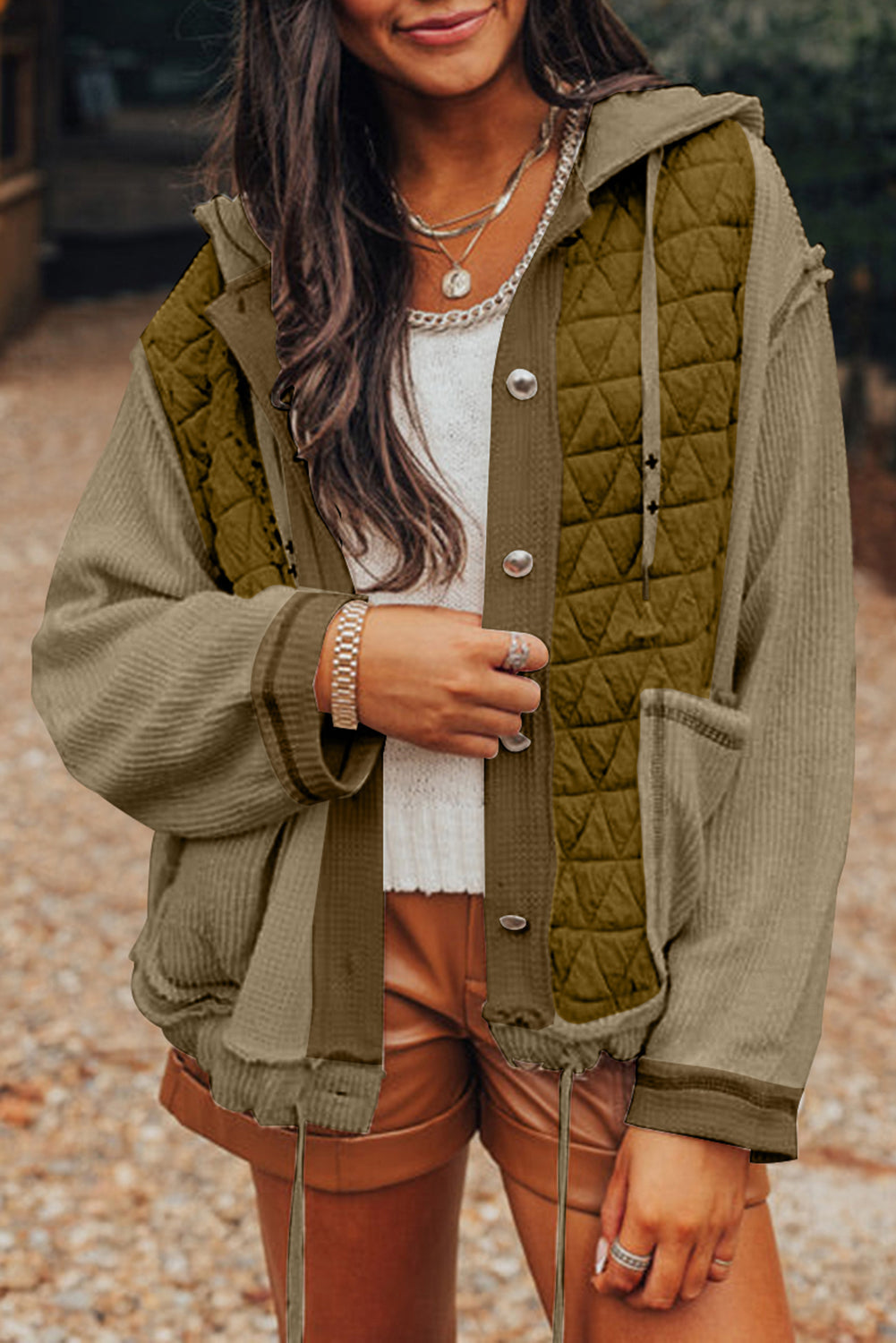 Elegant gestaltete Jacke