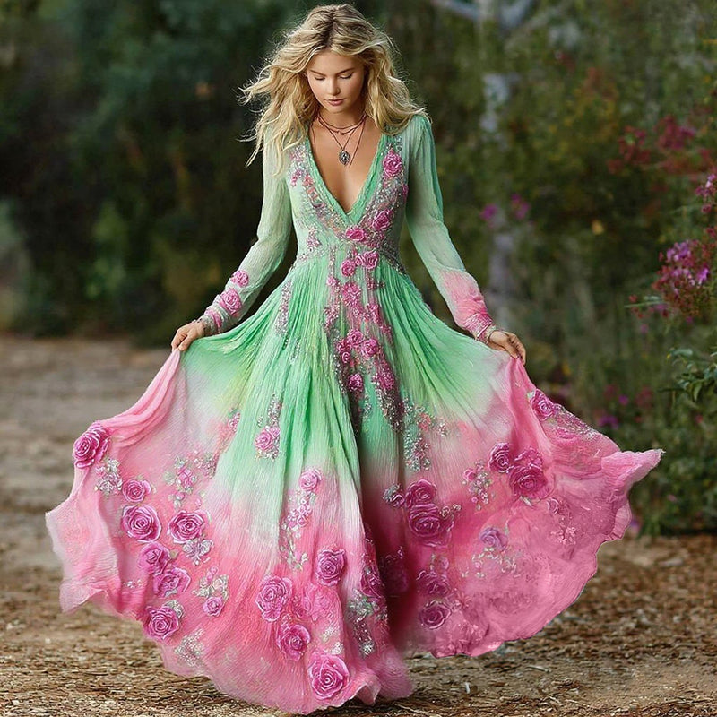 Durchdacht gestaltete Kleid