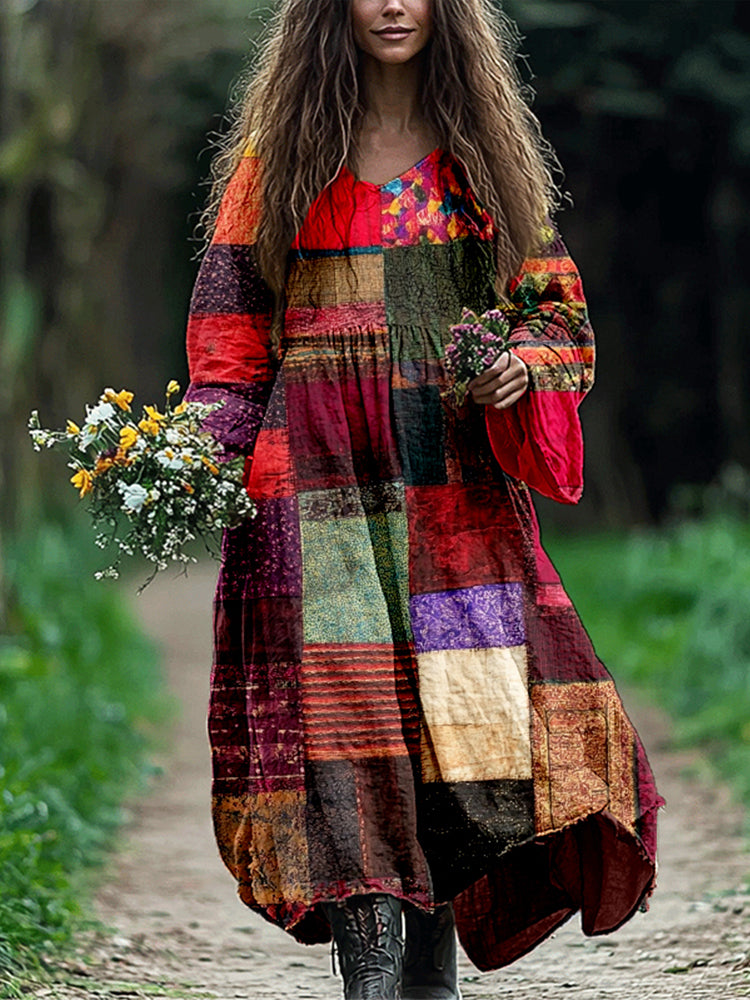 Zeitloser Vintage-Stil Kleid