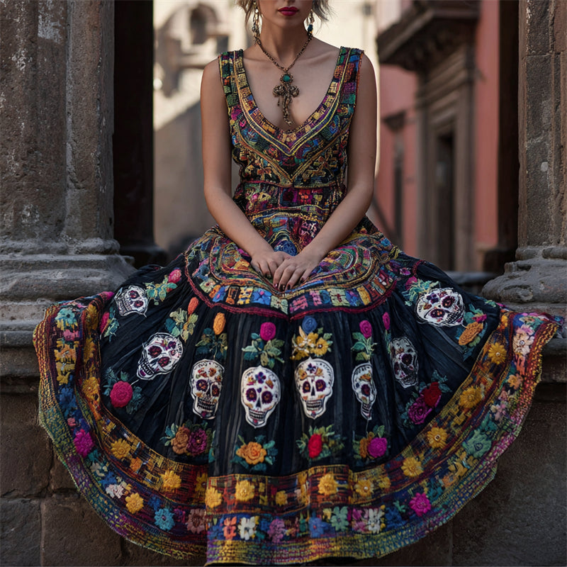 Zeitloser Vintage-Stil Kleid