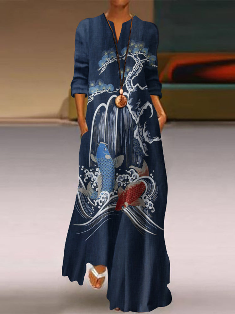 Klassische Vintage Kleid