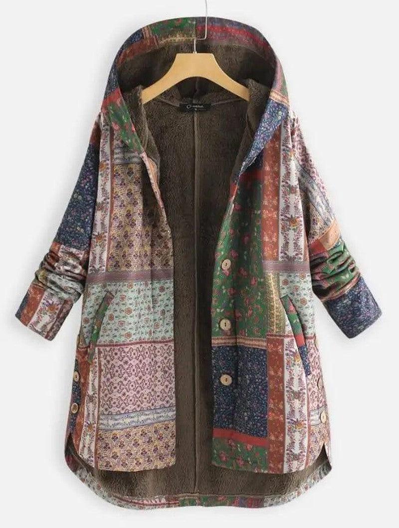 Anmutig gestaltete Jacke