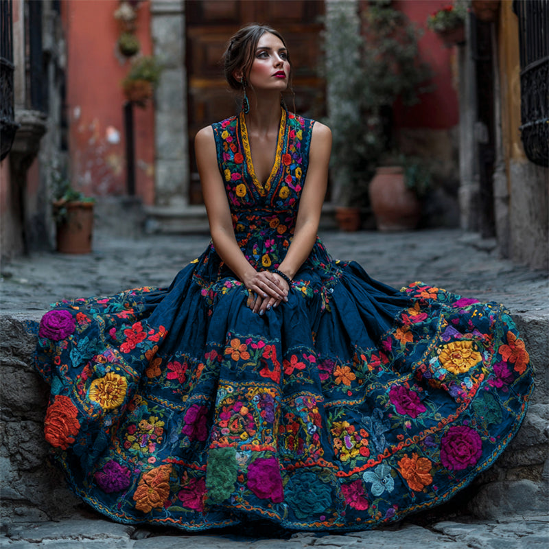 Klassische Vintage Kleid