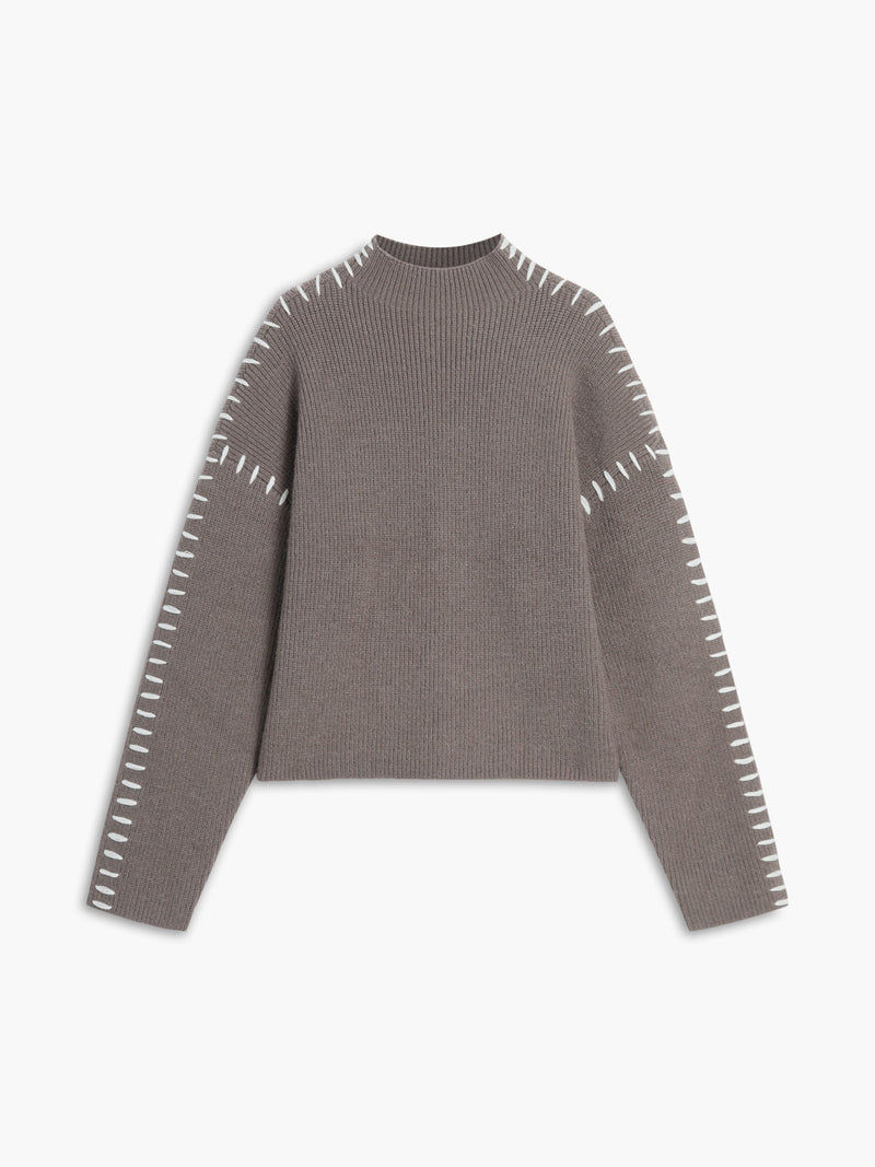 Klassisch designter Pullover