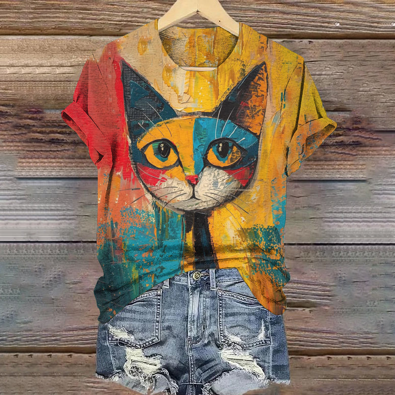 Zeitloser Vintage-Stil T-Shirt