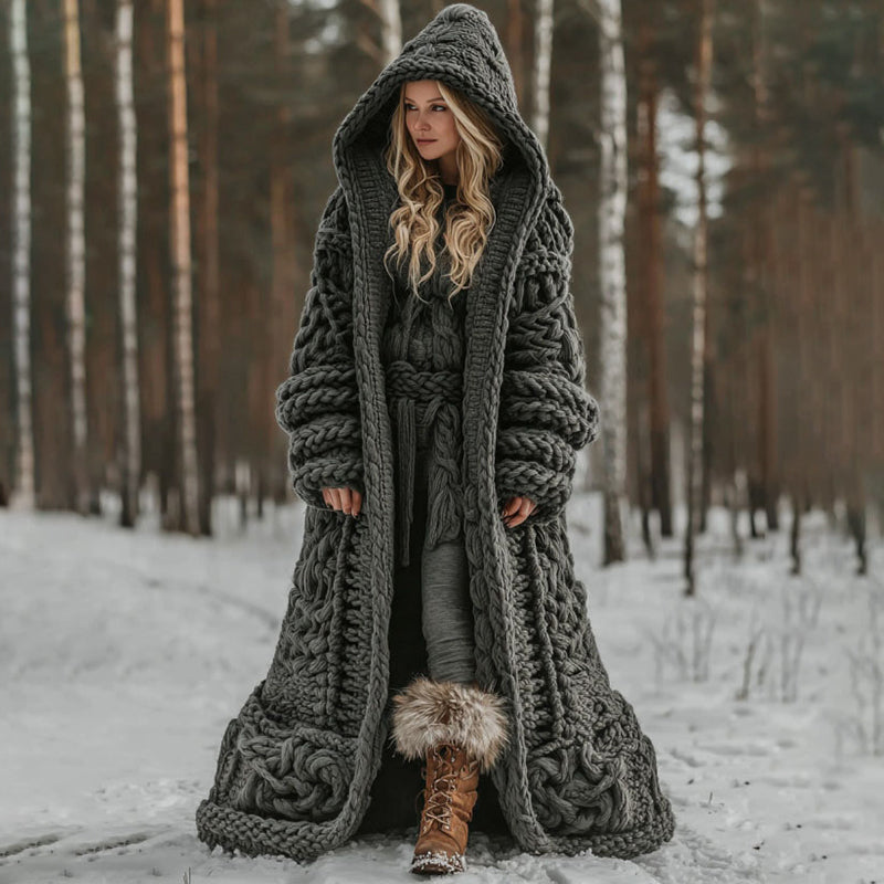 Elegant gestaltete Strickjacke